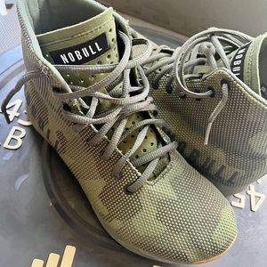 Nobull Camo CrossFit high top trainers mens size 8